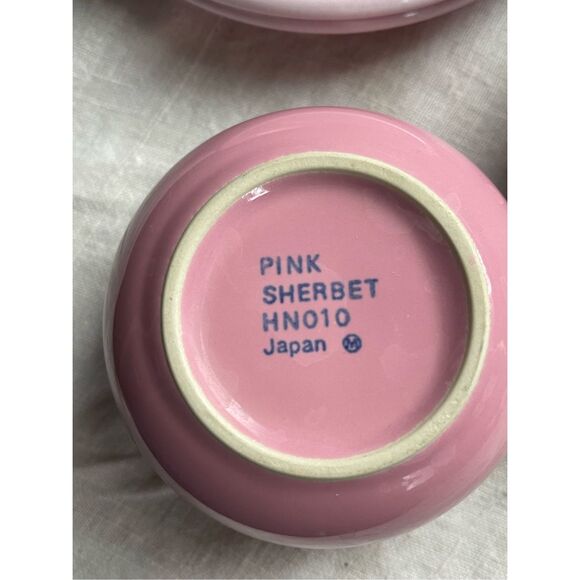 Studio Nova Pink Sherbet 4 cups and 2 saucers - Picture 5 of 7